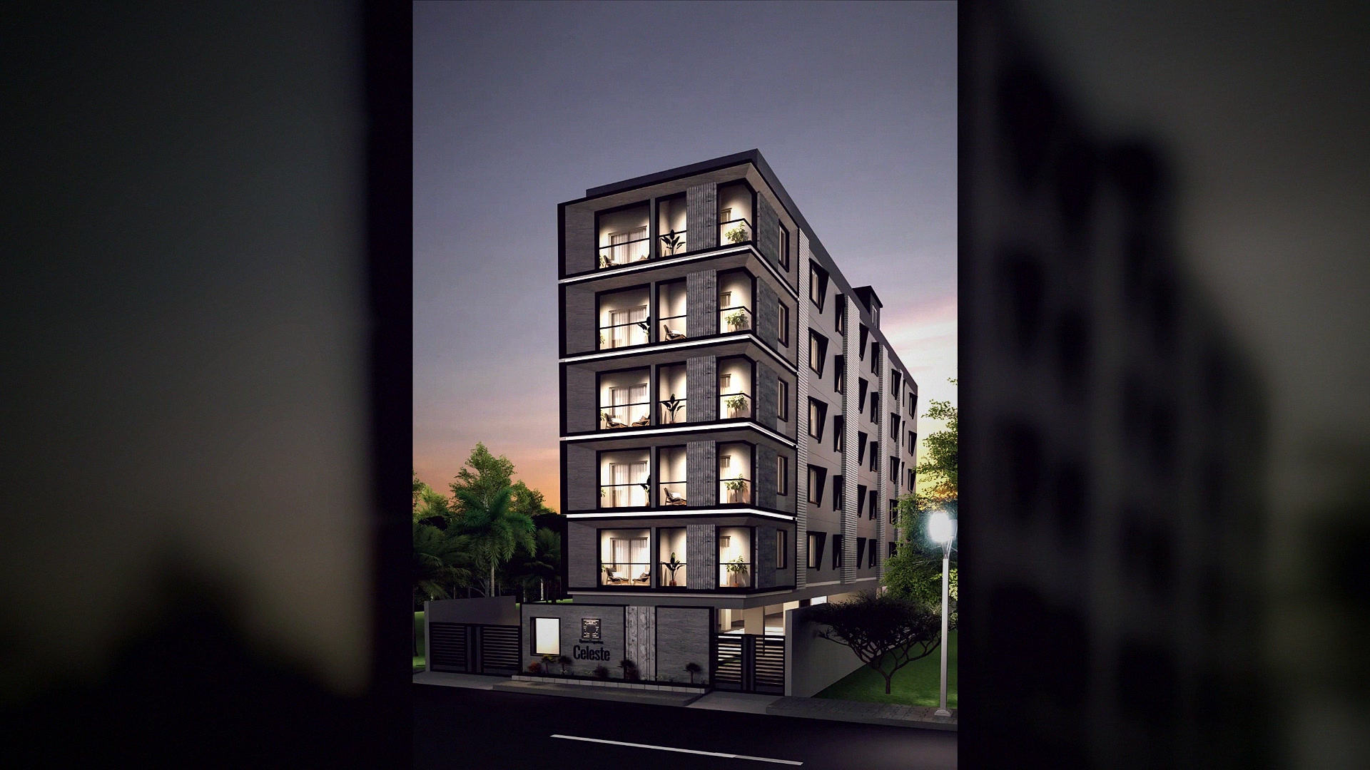 Elysium Celeste — building elevation
